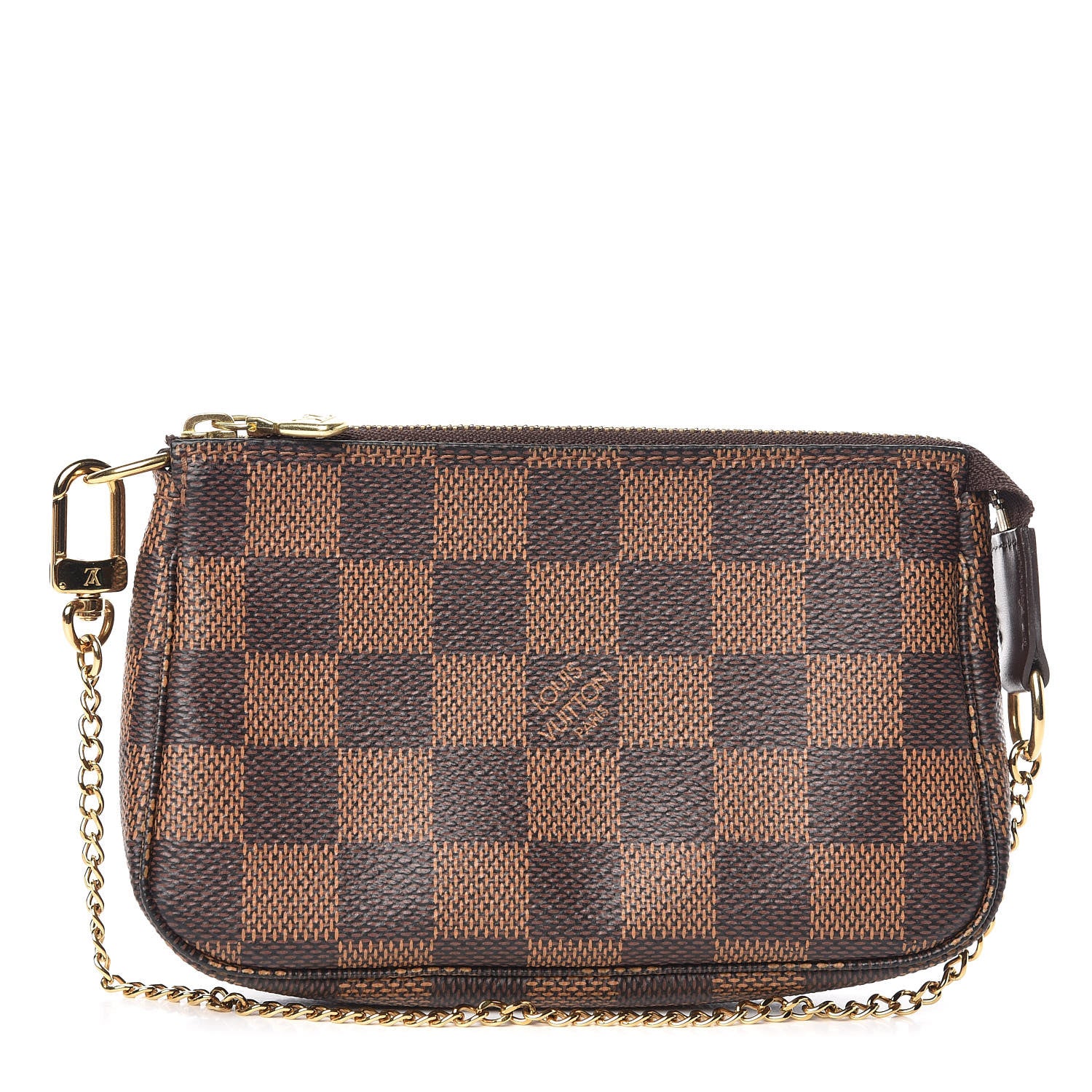 Louis Vuitton Damier Ebene Mini Pochette Accessories 1 of 7