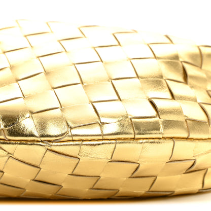 Bottega Veneta Metallic Nappa Intrecciato Mini Jodie Gold 10 of 10