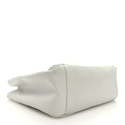 Chanel Caviar Quilted Grand Shopping Tote GST White 4 of 10