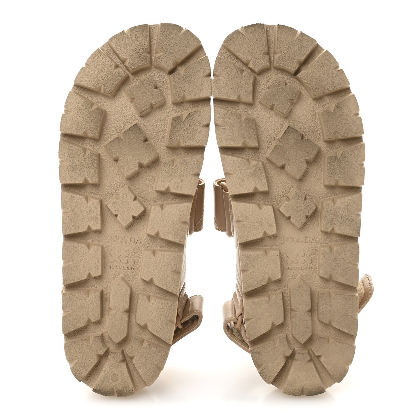 Nappa Quilted Padded Slingback Sandals 37.5 Sabbia