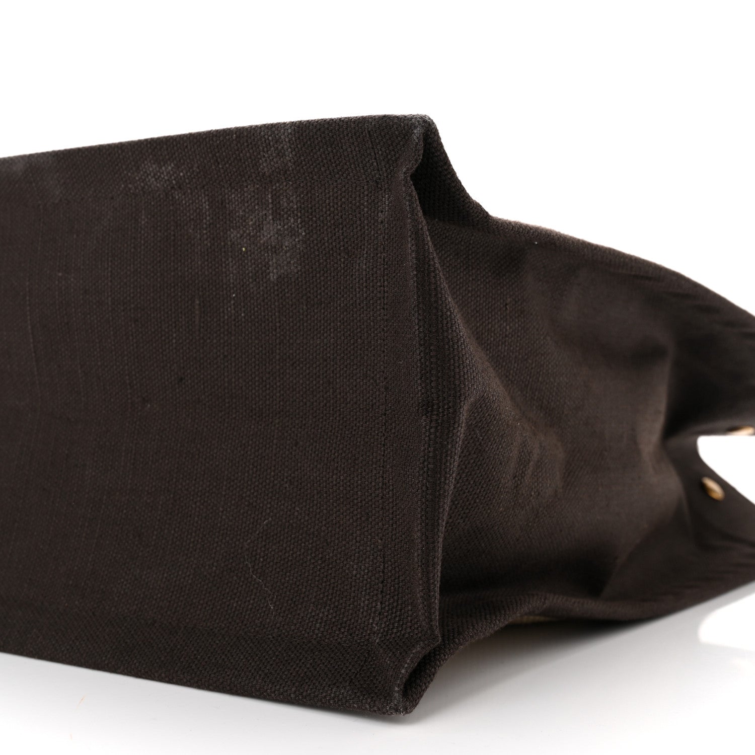 Saint Laurent Linen Calfskin Rive Gauche North South Tote Natural 10 of 10