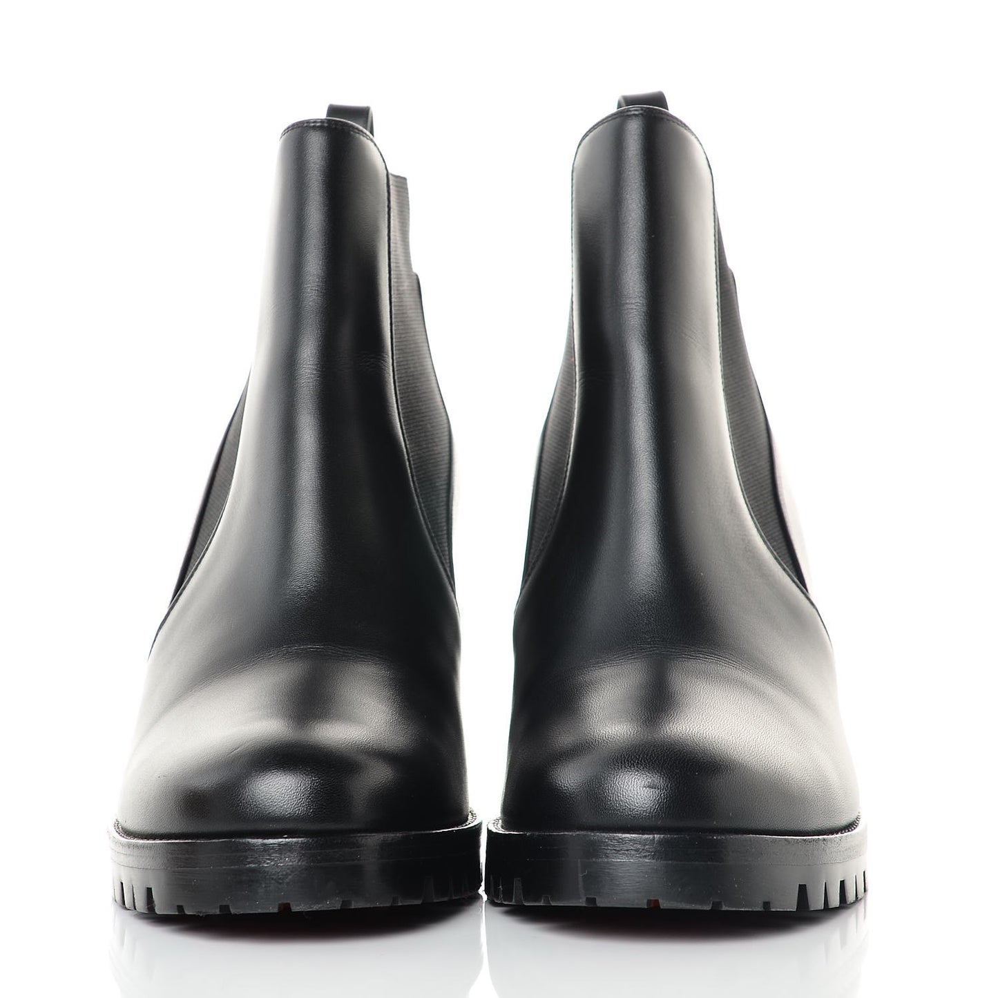 Calfskin Marchacroche 70 Chelsea Boots 36.5 Black