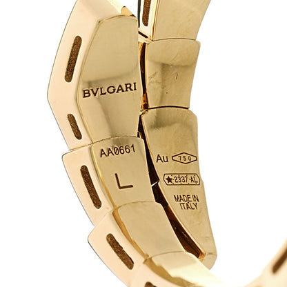 Bulgari 18K Yellow Gold Serpenti Viper Ring L 4 of 5