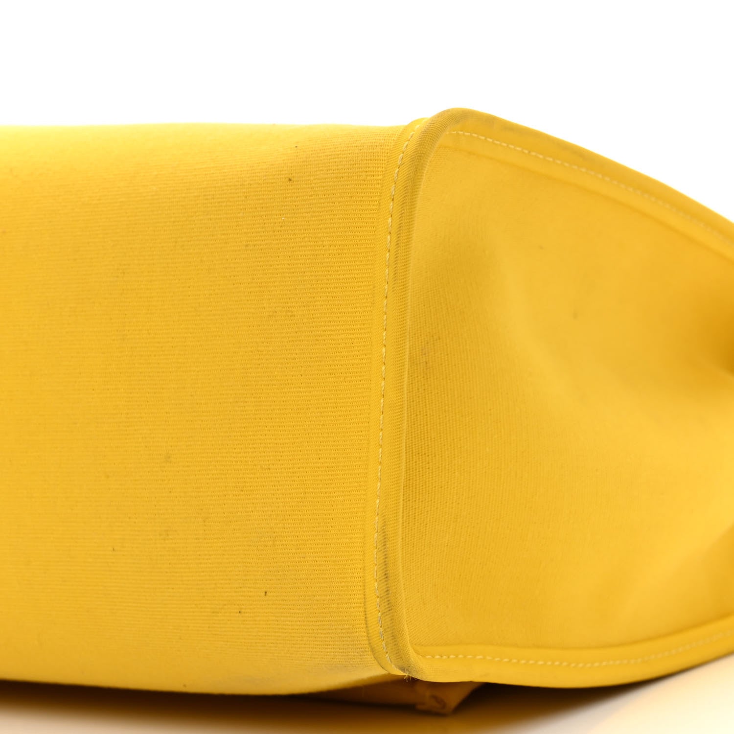 Hermes Vache Hunter Toile Officier Herbag Zip PM 31 PM Natural Jaune De Naples 10 of 15