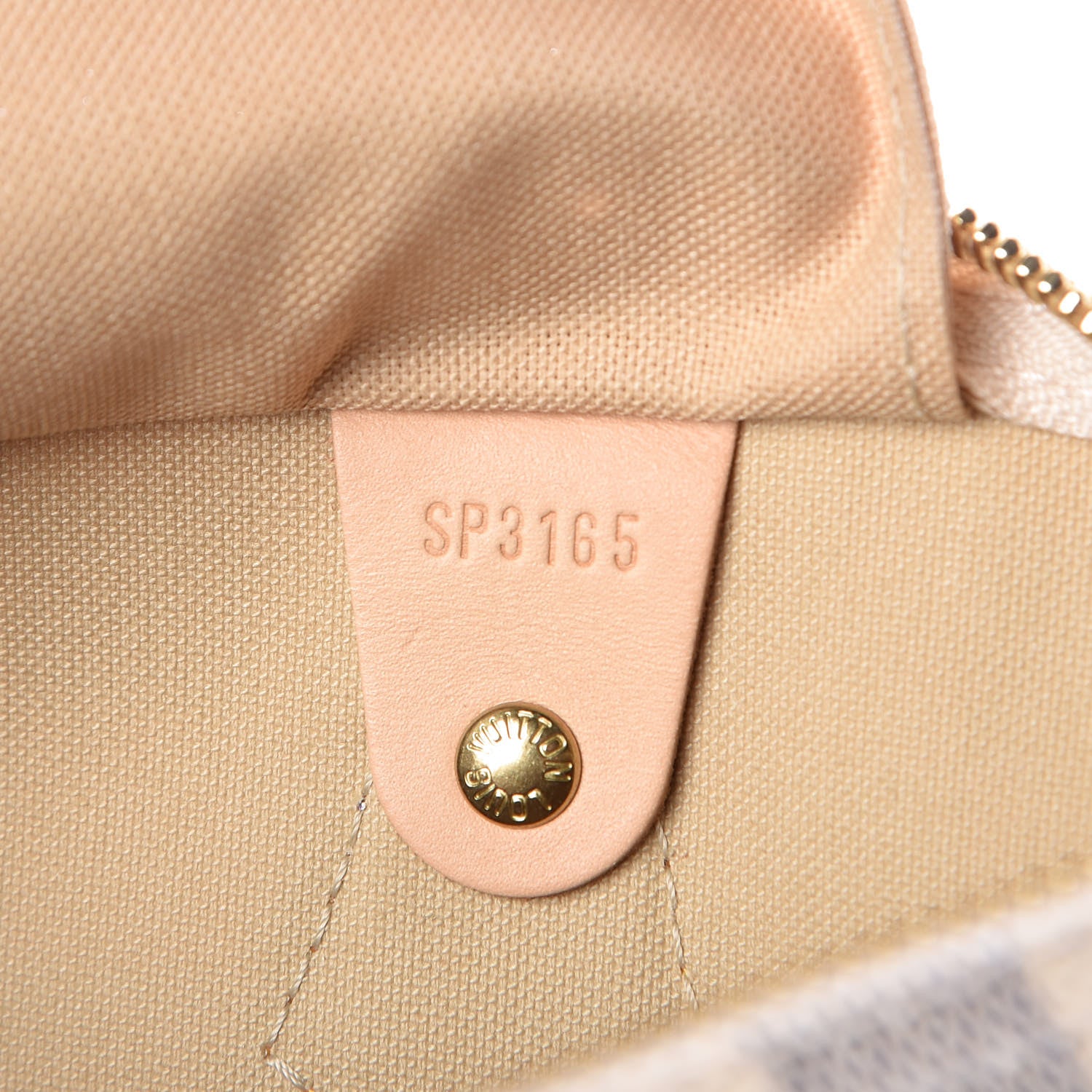 Louis Vuitton Damier Azur Speedy 30 7 of 9