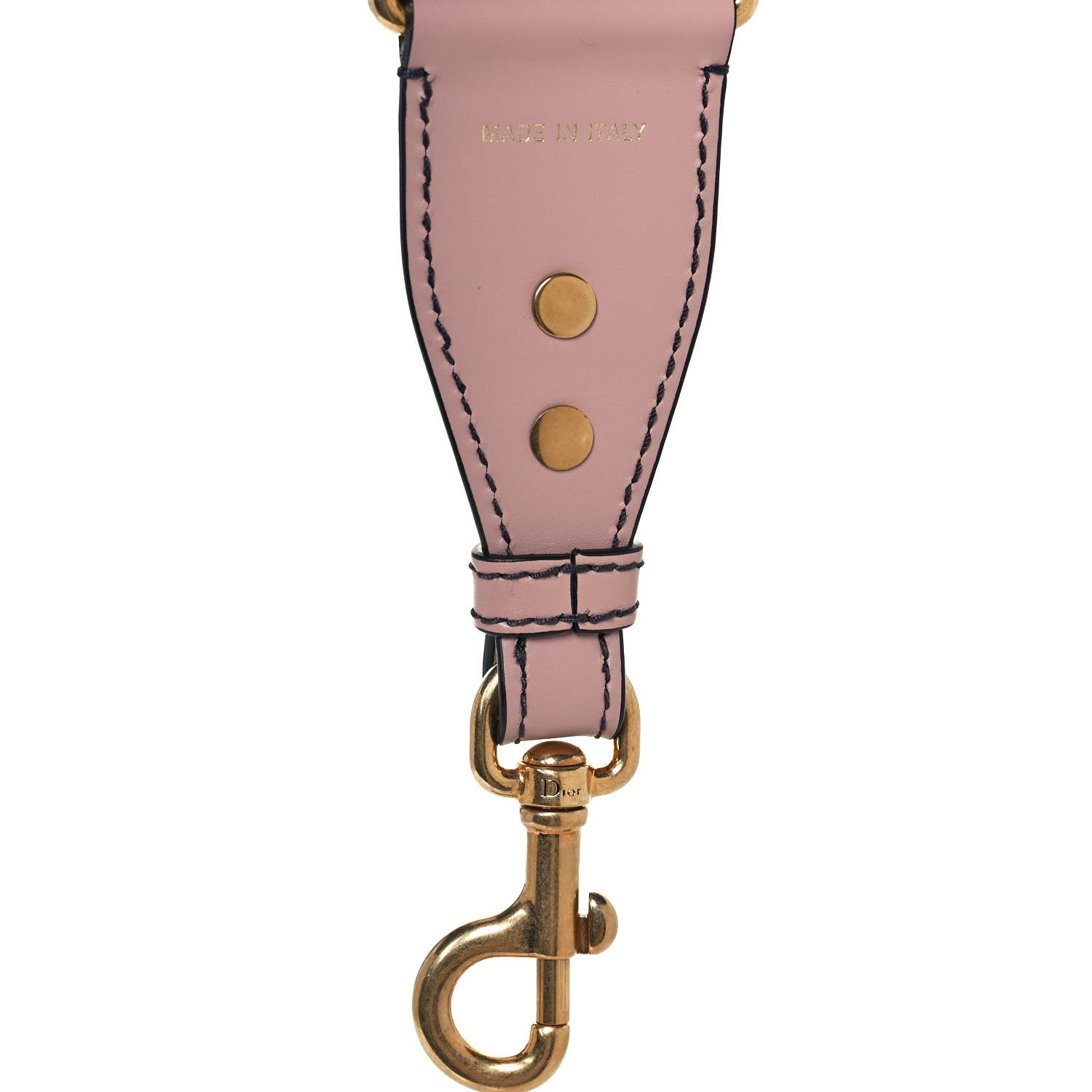 Christian Dior Oblique Adjustable Shoulder Strap Rose Des Vents 4 of 5