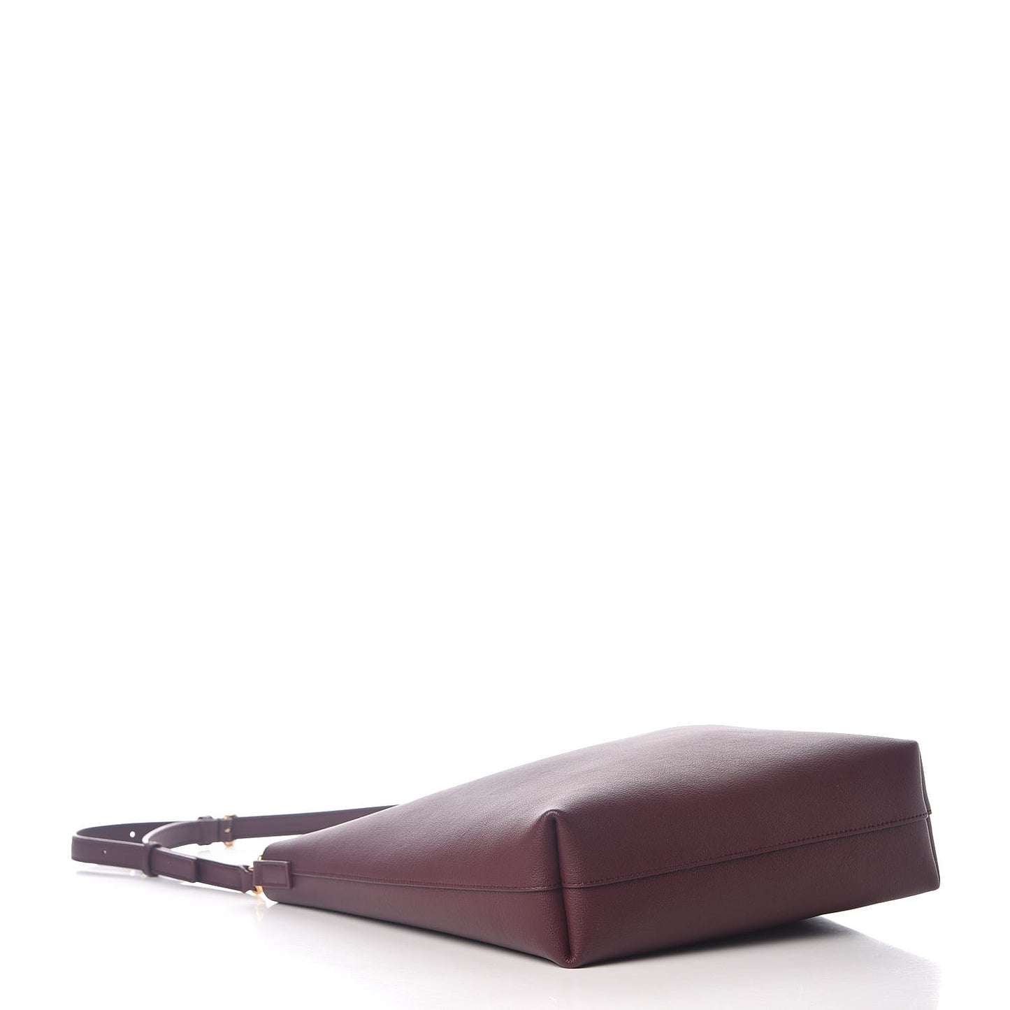 Calfskin Toy Shopping Tote Dark Red