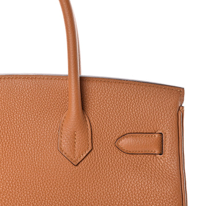 Hermes Togo Birkin 30 Caramel 8 of 31
