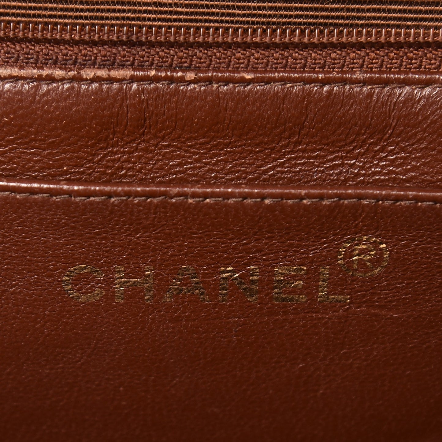 Caviar Quilted Jumbo Kelly Flap Brown