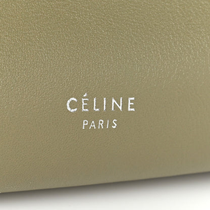 Celine Supple Grained Calfskin Small Big Bag Sage 6 of 14