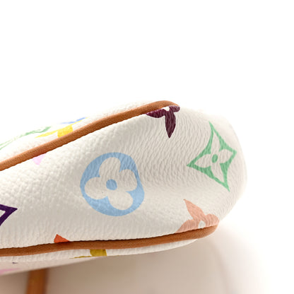 Louis Vuitton Monogram Multicolor Pochette Accessories White 12 of 12