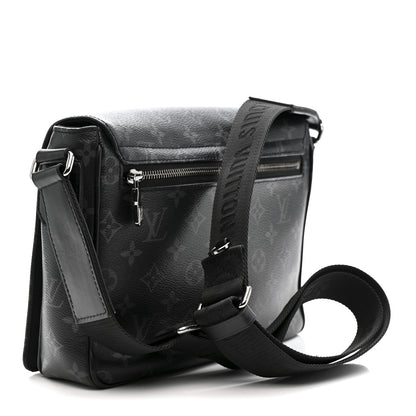 Louis Vuitton Monogram Eclipse District PM Black 3 of 11