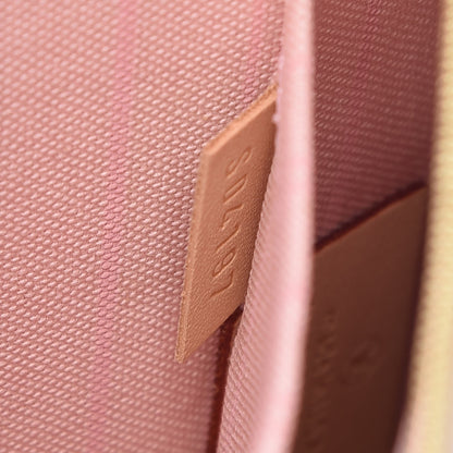 Louis Vuitton Damier Azur Neverfull MM GM Pochette Rose Ballerine 8 of 8