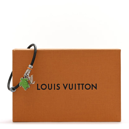 Louis Vuitton Monogram Eclipse Keep It Turtle Bracelet 19 5 of 5