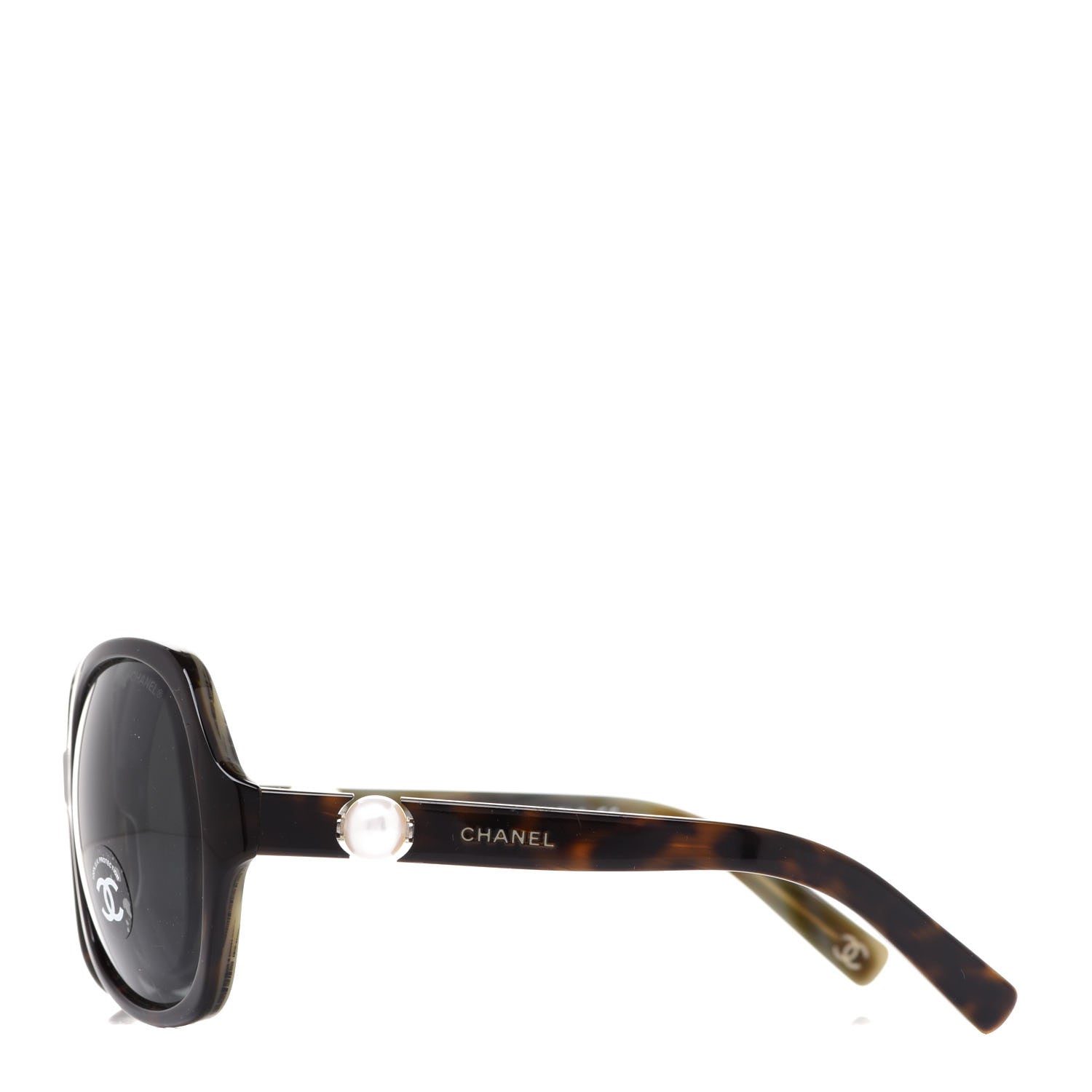 Chanel Pearl Sunglasses 5141-H Dark Khaki 3 of 7