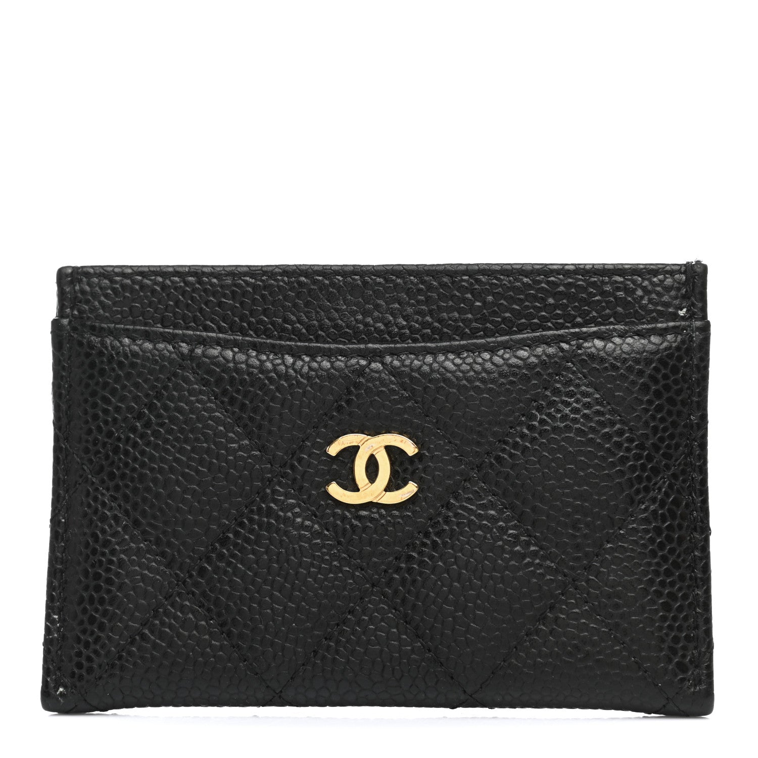 Chanel Caviar Quilted Card Holder Black 1 of 8
