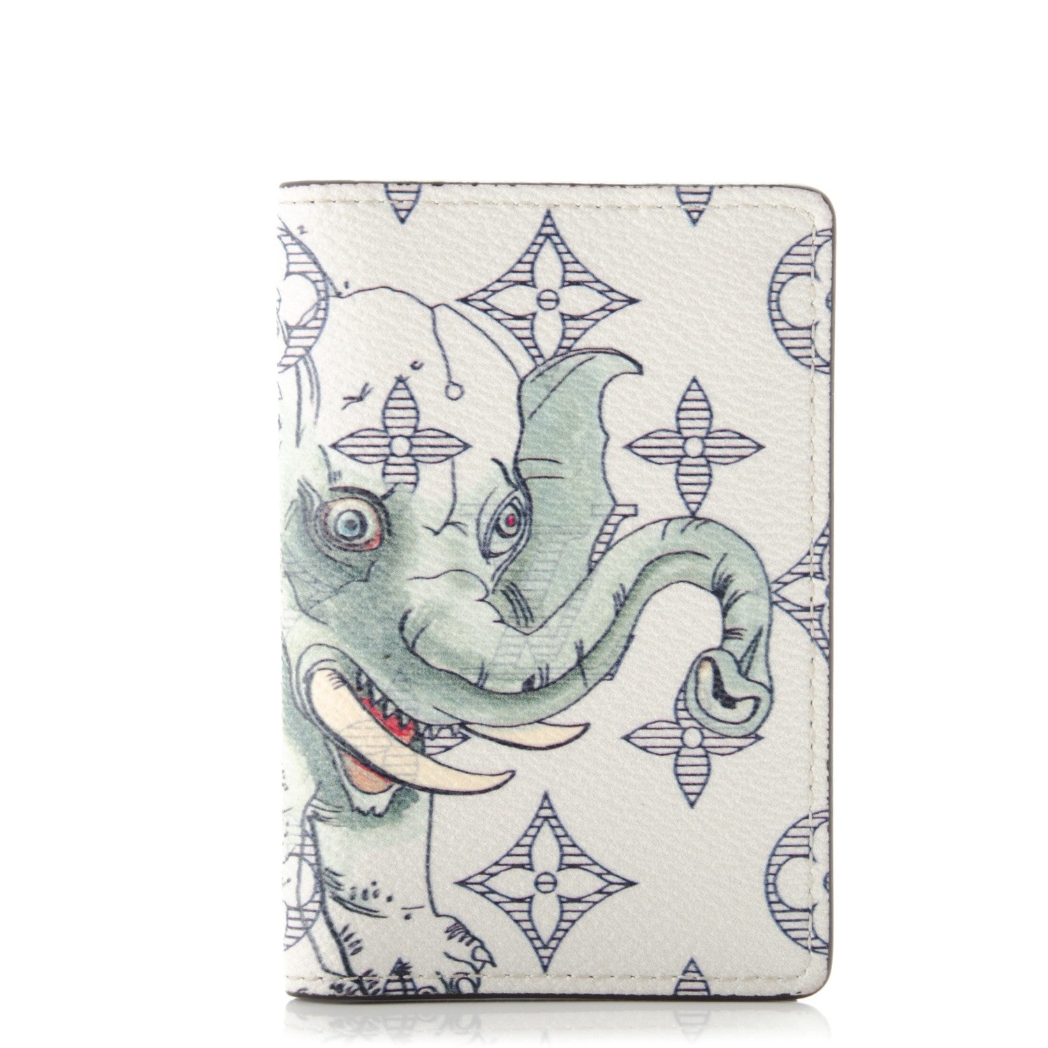 Louis Vuitton Savane Monogram Chapman Pocket Organizer White 1 of 6