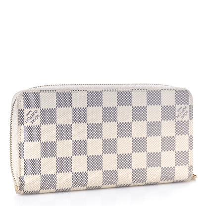 Louis Vuitton Damier Azur Zippy Wallet 3 of 11