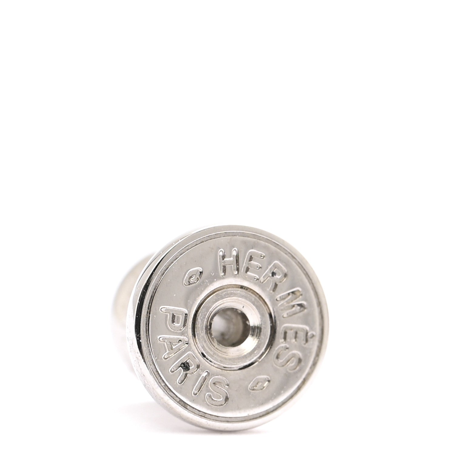 Hermes Lacquered Horn H Equipe Earrings 4 of 7