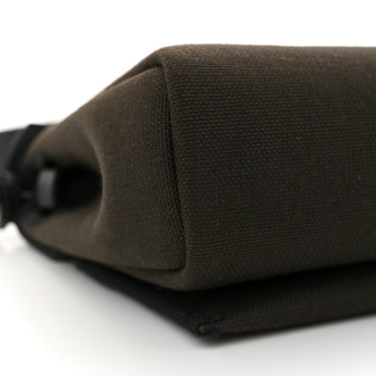 Hermes Military Toile Vache Hunter Herbag Zip Retourne 20 Vert De Gris Black 9 of 11