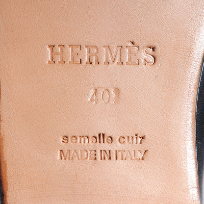Hermes Box Calfskin Equestrian Jumping Boots 40.5 Black 11 of 13