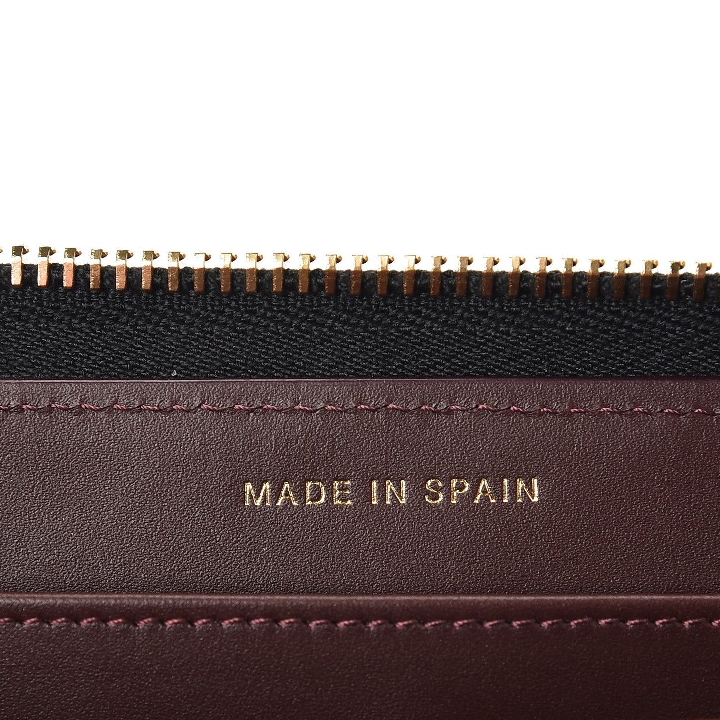 Caviar Quilted Large Gusset Zip Around Wallet Black