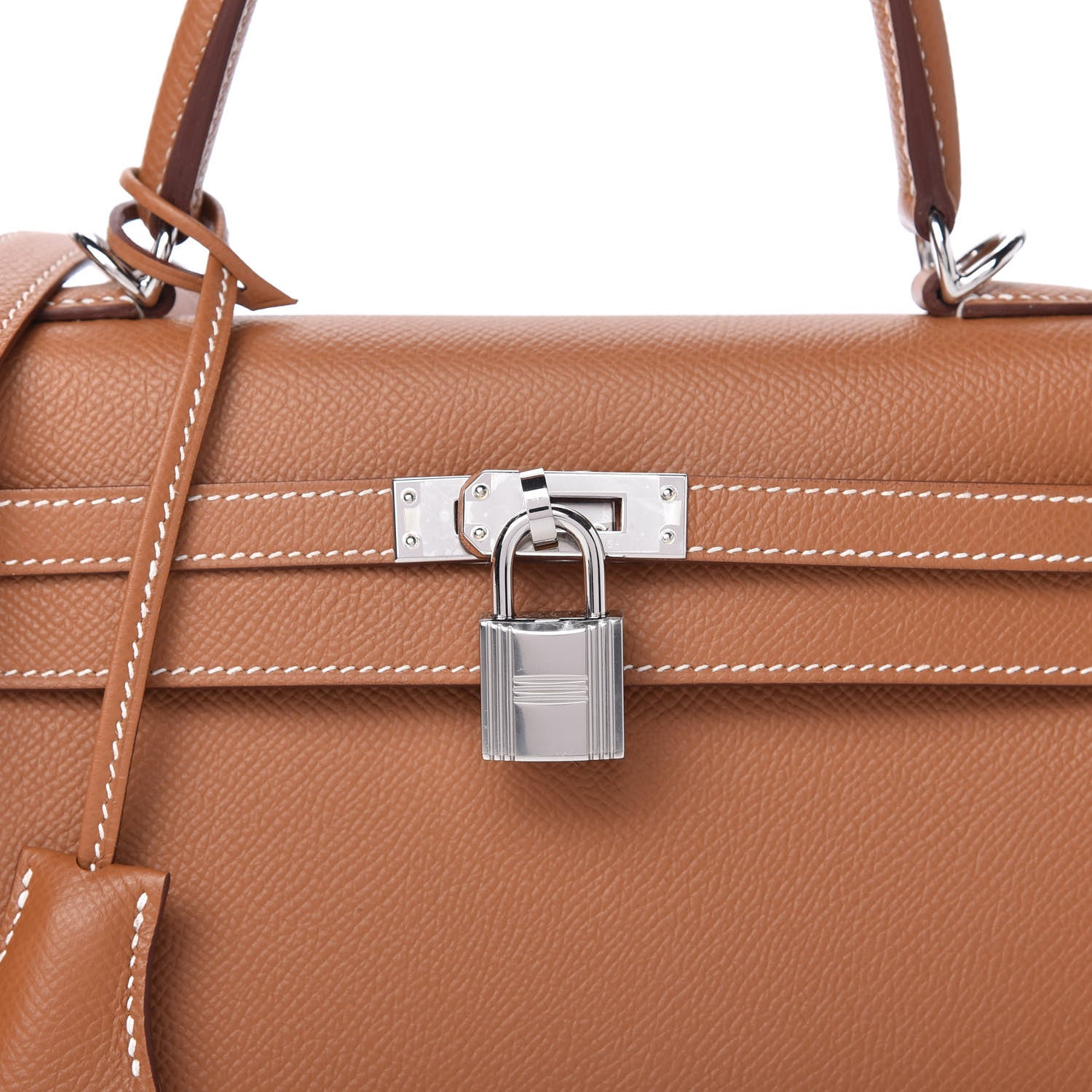 Hermes Epsom Kelly Sellier 25 Gold 10 of 11