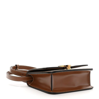 Burberry Canvas Calfskin Mini TB Bag Natural 4 of 9