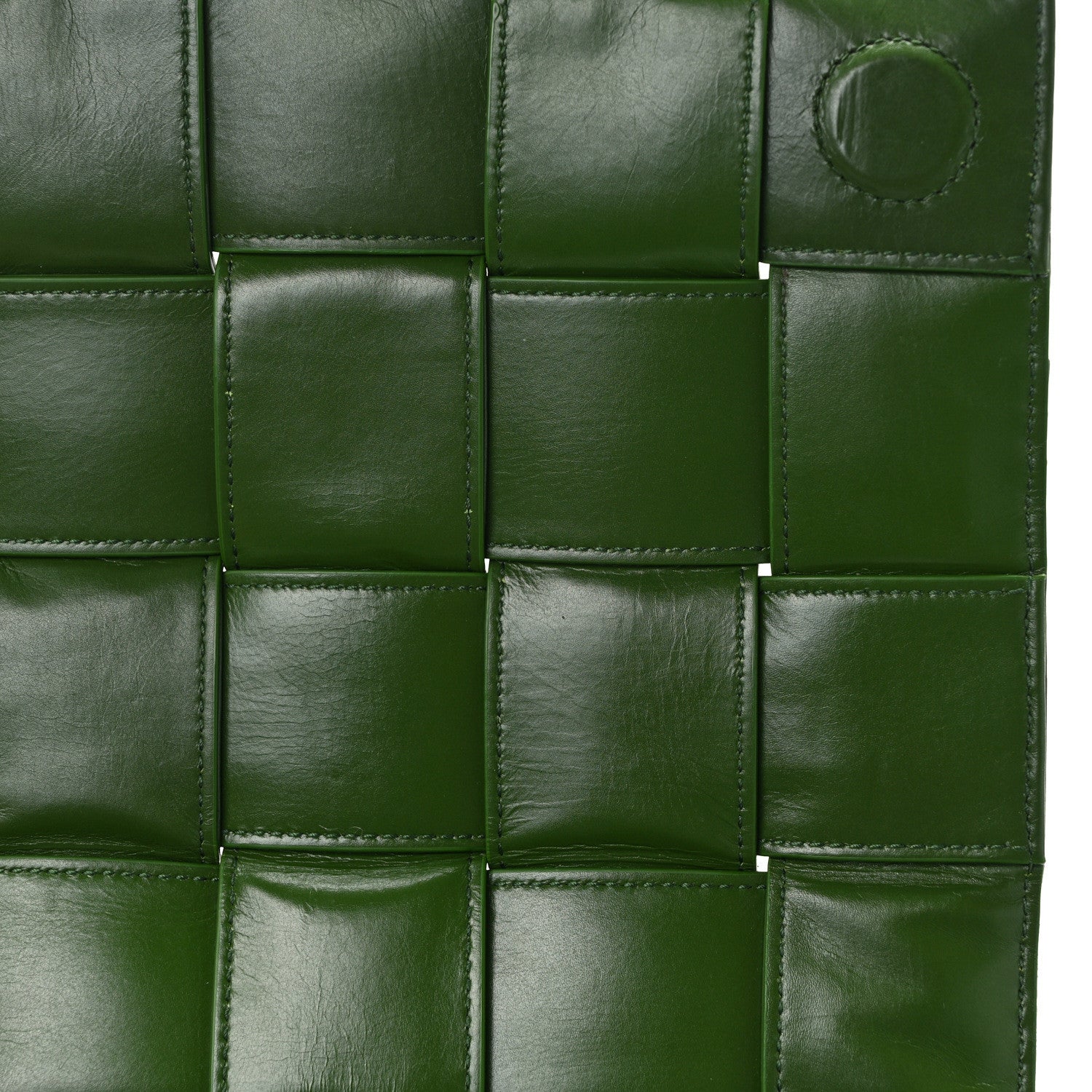 Bottega Veneta Calfskin Intreccio Plisse Cassette Crossbody Bag Avocado 12 of 13