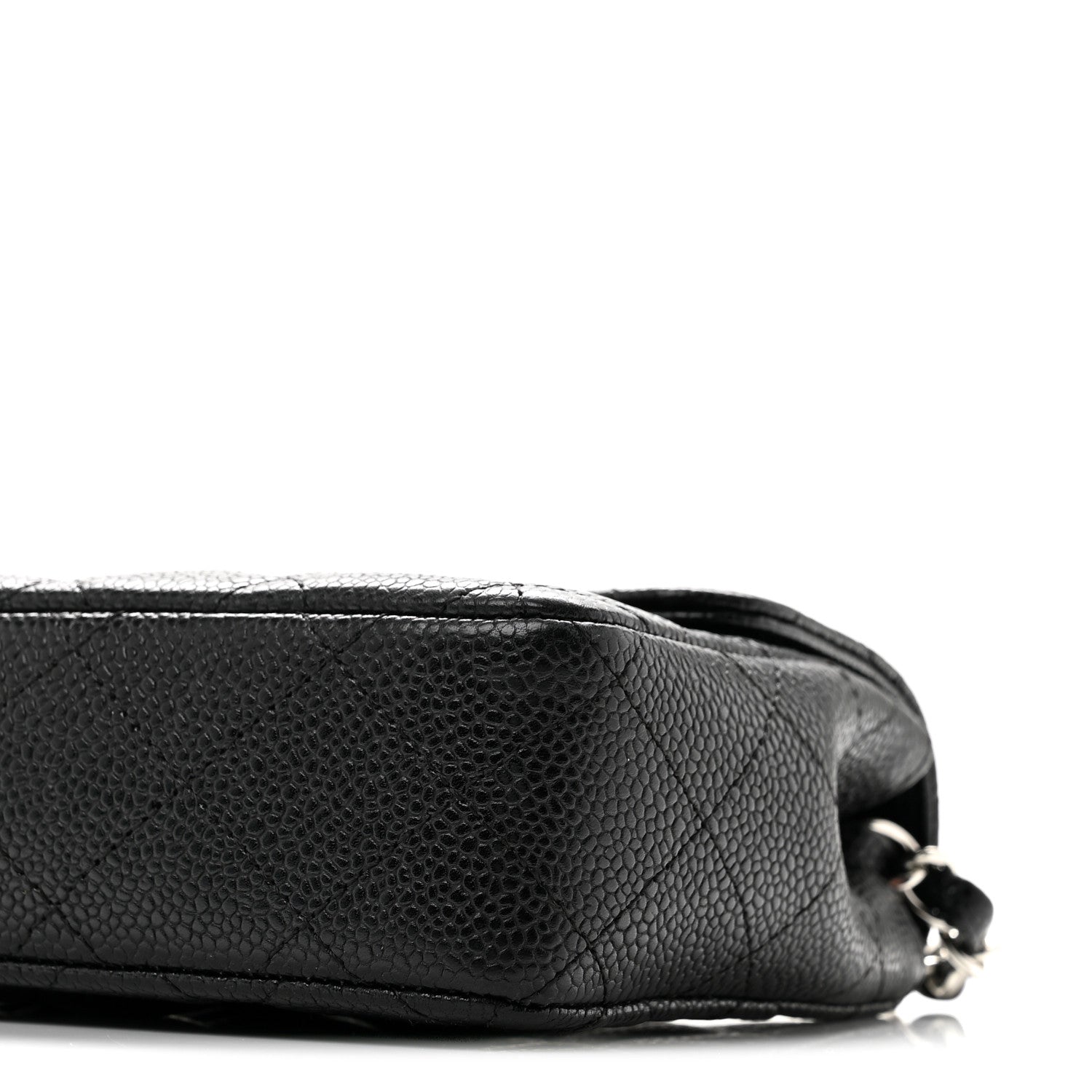 Chanel Caviar Quilted East West Flap Black 10 of 13