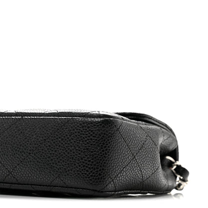 Chanel Caviar Quilted East West Flap Black 10 of 13