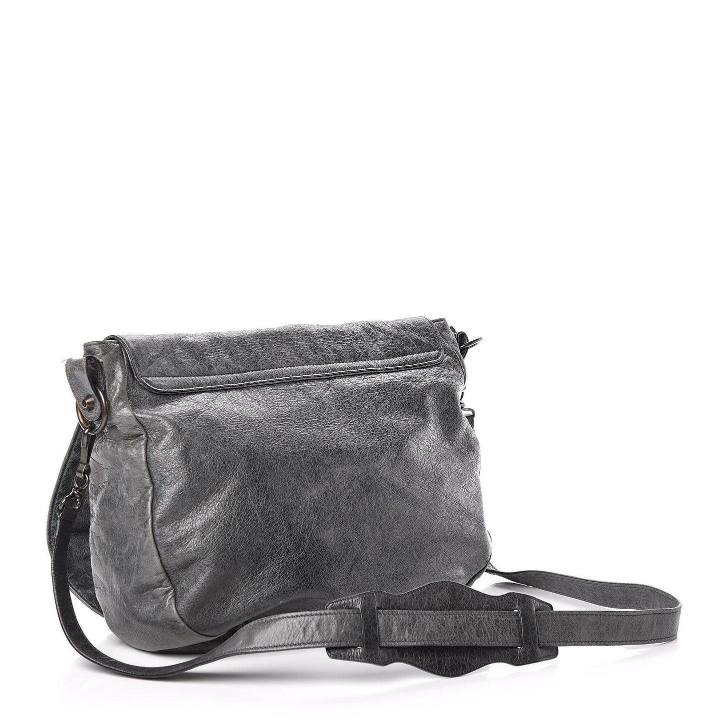 Agneau Classic Hardware Folk Messenger Anthracite