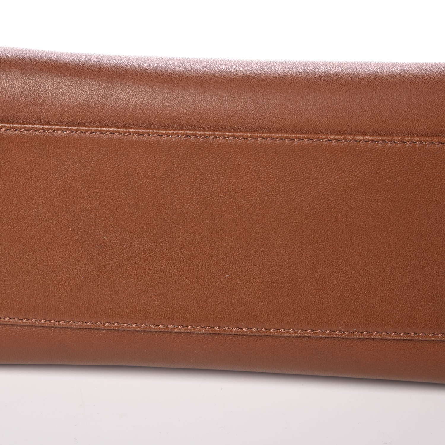 Fendi Nappa Mini Peekaboo Iconic Satchel Corteccia 13 of 15