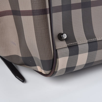 Burberry Smoked Check Small Canterbury Tote Brown 12 of 14