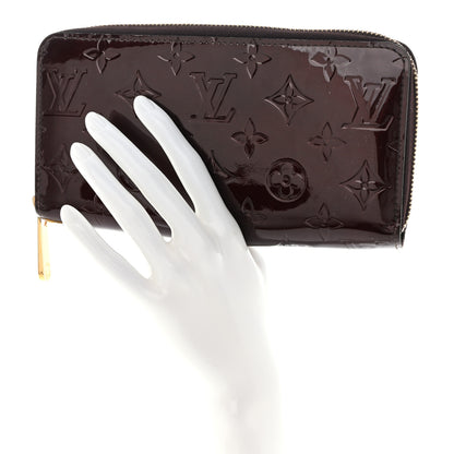 Louis Vuitton Vernis Zippy Wallet Amarante 2 of 9