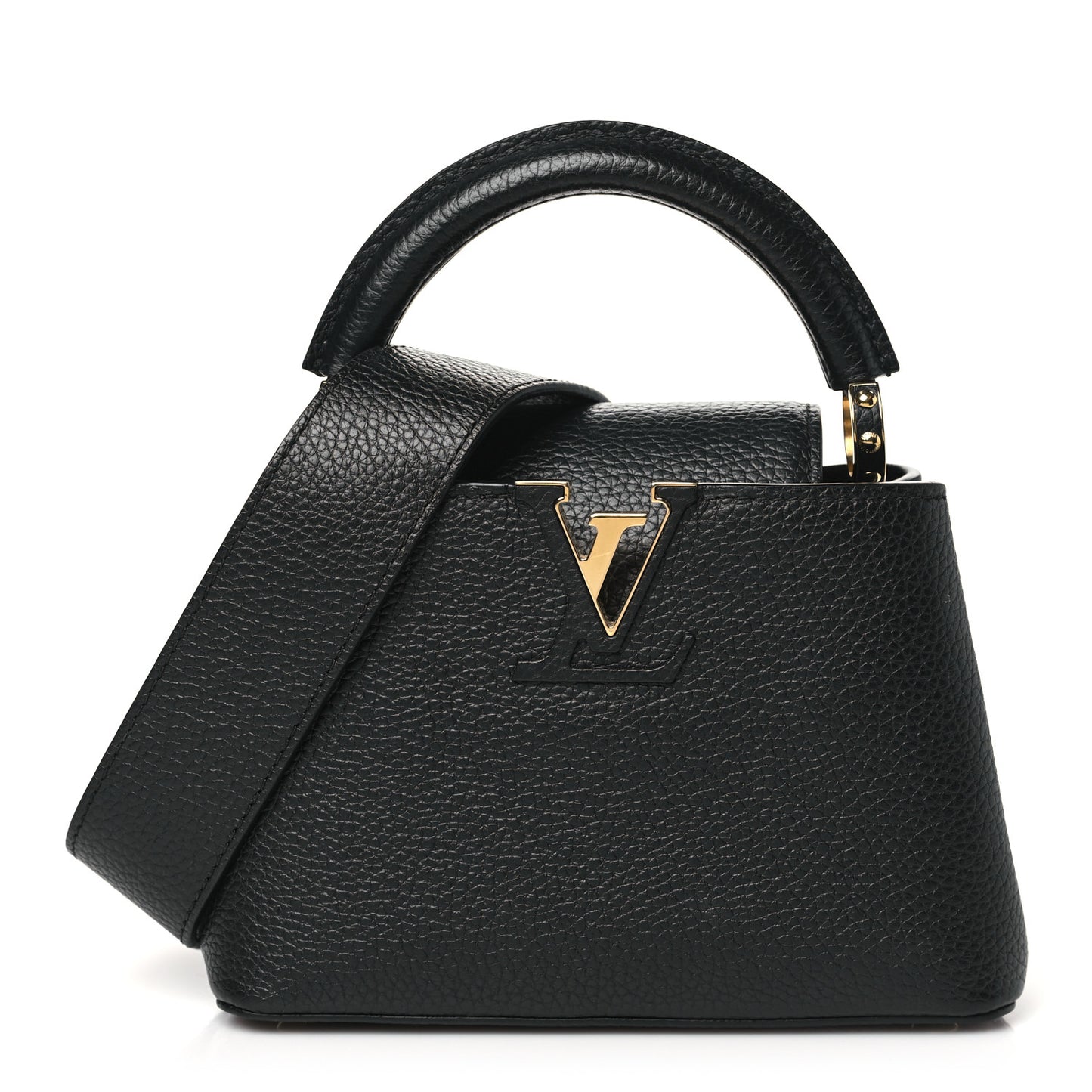 Taurillon Capucines Mini Black