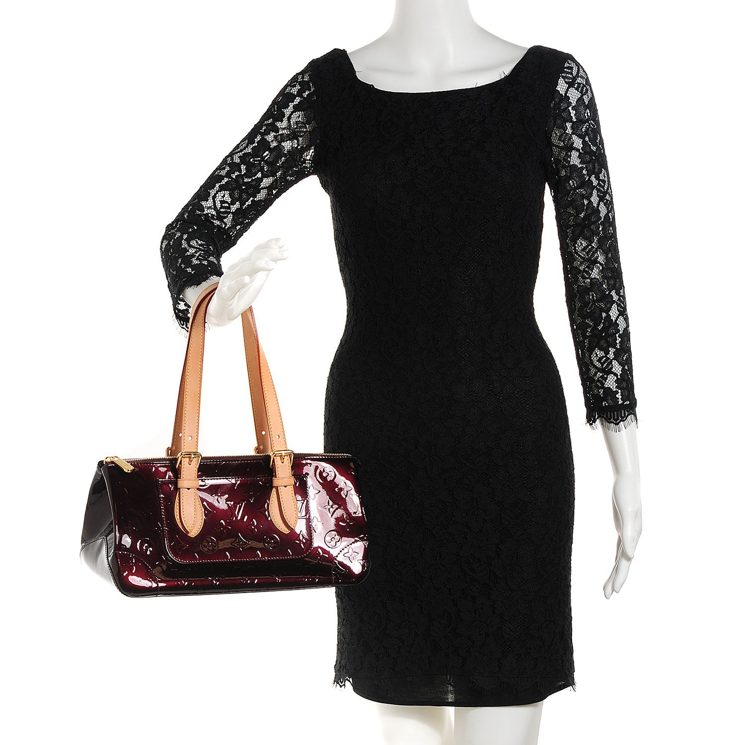 Louis Vuitton Vernis Rosewood Ave Amarante 2 of 7