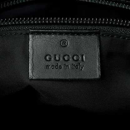 Gucci GG Supreme Monogram Web Messenger Bag Black 6 of 11