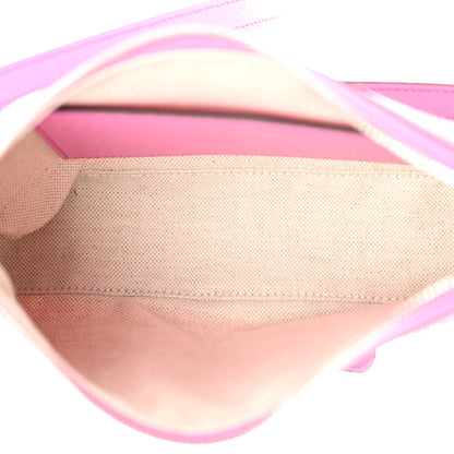 Gucci X PALACE GG Supreme Monogram Palace Textured Dollar Calfskin Shoulder Bag Pink Pale Rose Palace 5 of 9