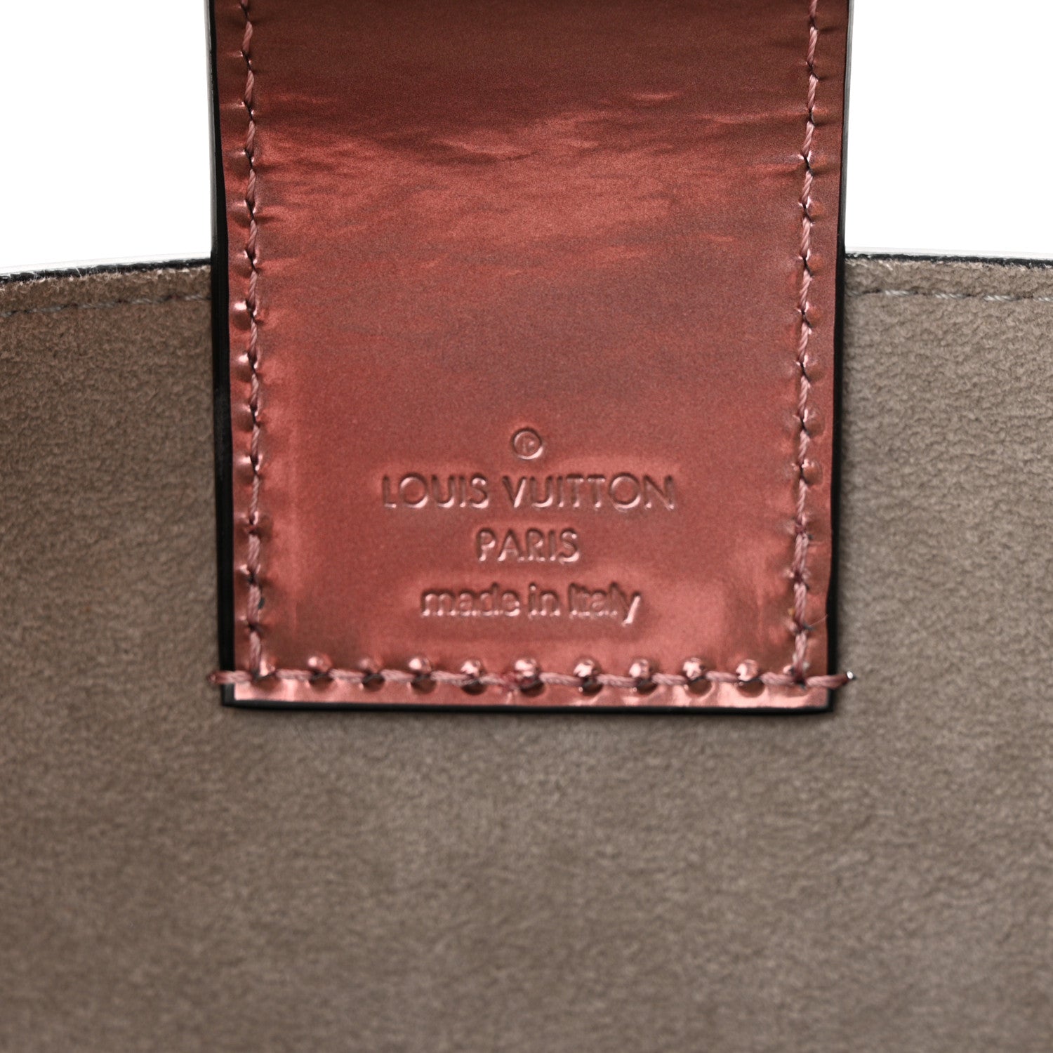 Louis Vuitton Vernis Long Beach PM Rose Cuivre 7 of 12