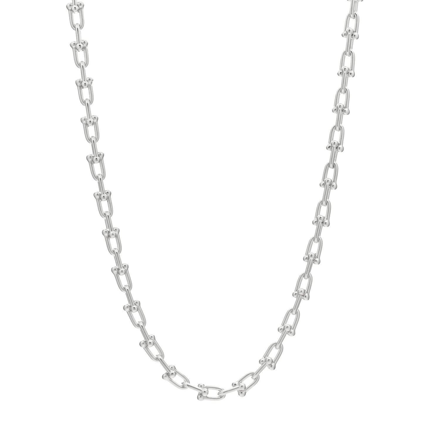 Sterling Silver Medium HardWear Link Necklace