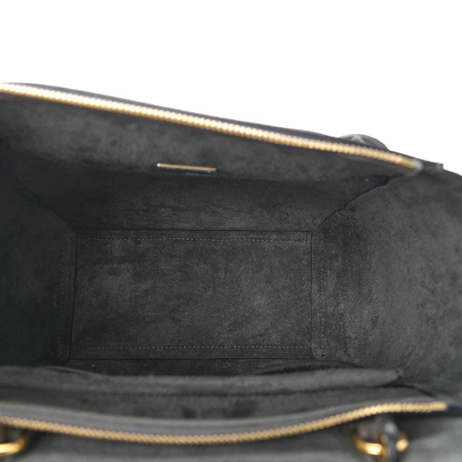 Celine Grained Calfskin Micro Belt Bag Grey 5 of 10