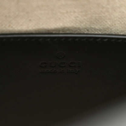 Gucci Calfskin Bamboo Backpack Black 5 of 8