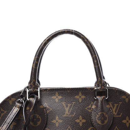 Louis Vuitton Shiny Monogram Alma PM Black 9 of 9