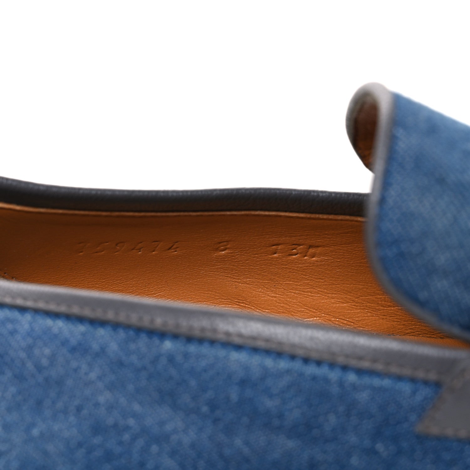 Gucci New Denim Delave Web Mens Horsebit Loafers 8 Blue 9 of 11