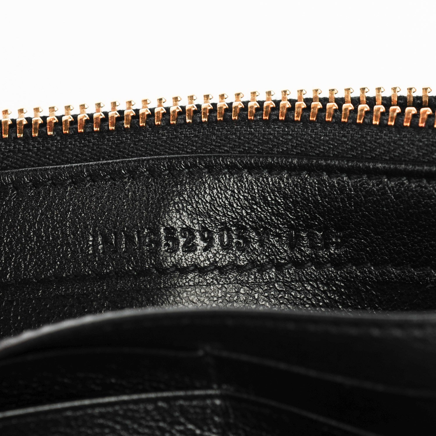 Saint Laurent Chevre Belle De Jour Flap Wallet Black 6 of 7