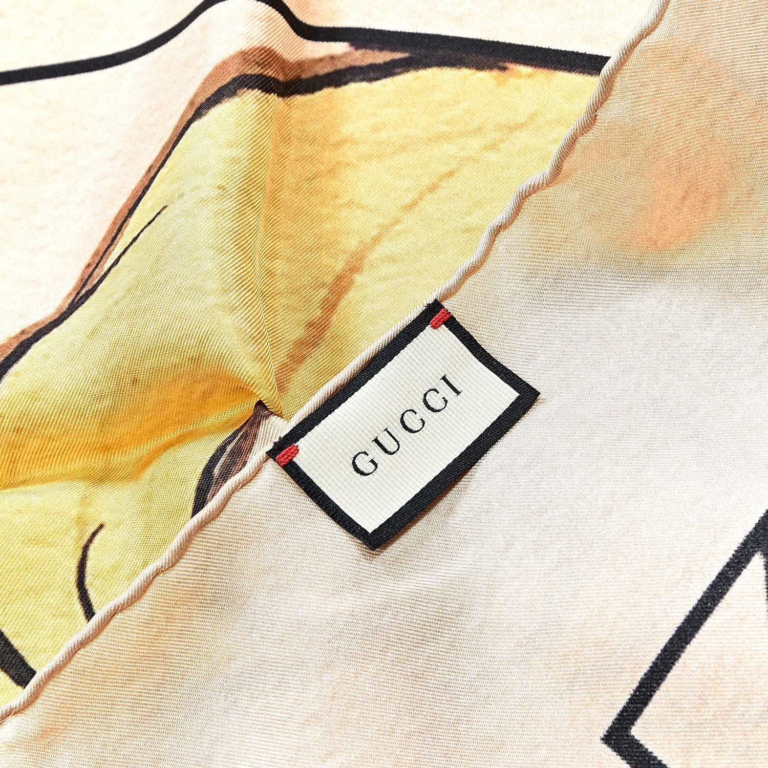 Gucci Silk Proserpina Square Scarf Multicolor 4 of 4