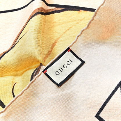 Gucci Silk Proserpina Square Scarf Multicolor 4 of 4