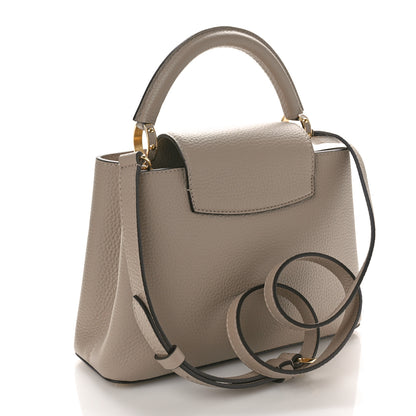 Louis Vuitton Taurillon Capucines BB Galet 3 of 9