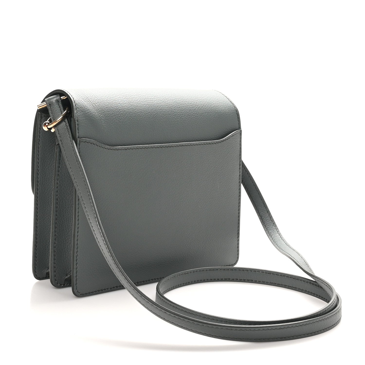 Hermes Evercolor Mini Sac Roulis Vert Amande 2 of 11